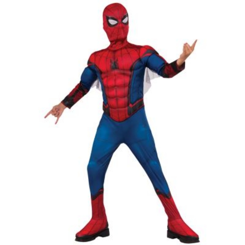 Chasing Fireflies Rubies Marvel Deluxe Spiderman Far From Home Costume - new!